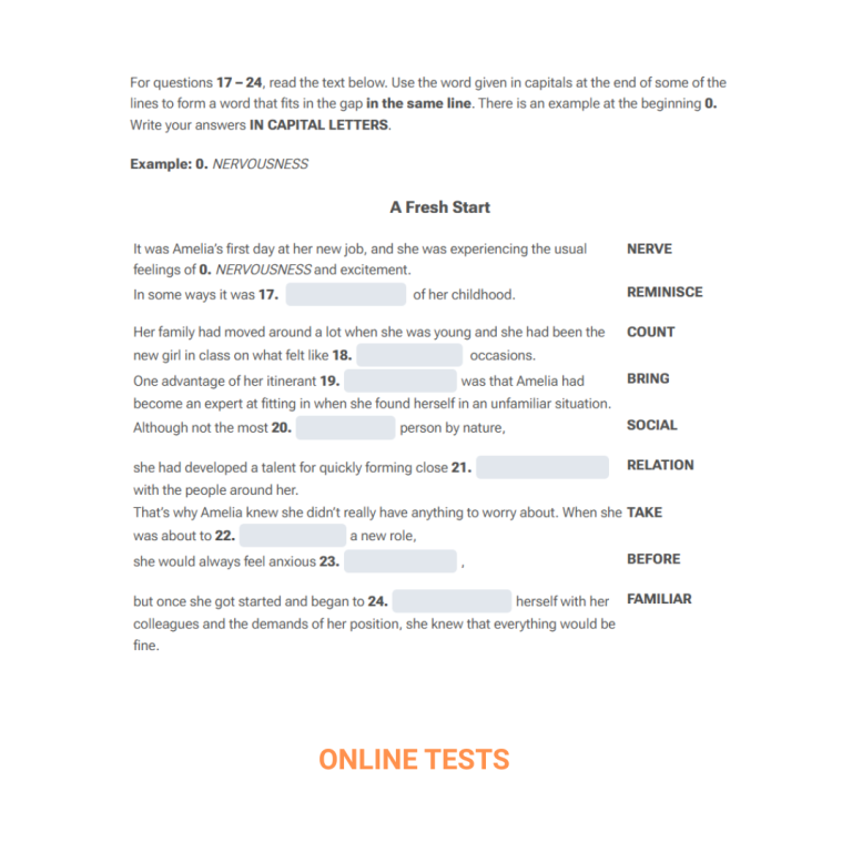 CPE - ONLINE TESTS