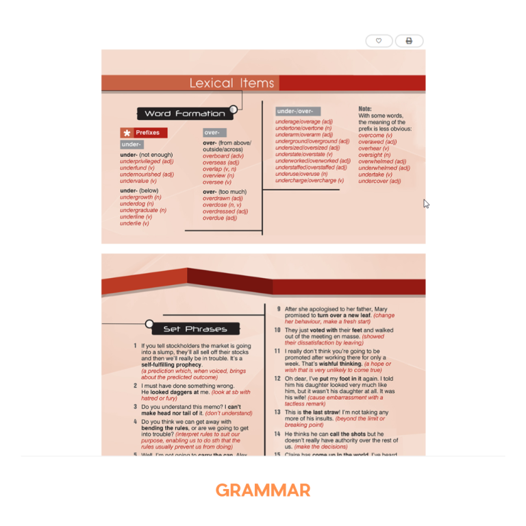 GRAMMAR AND USE